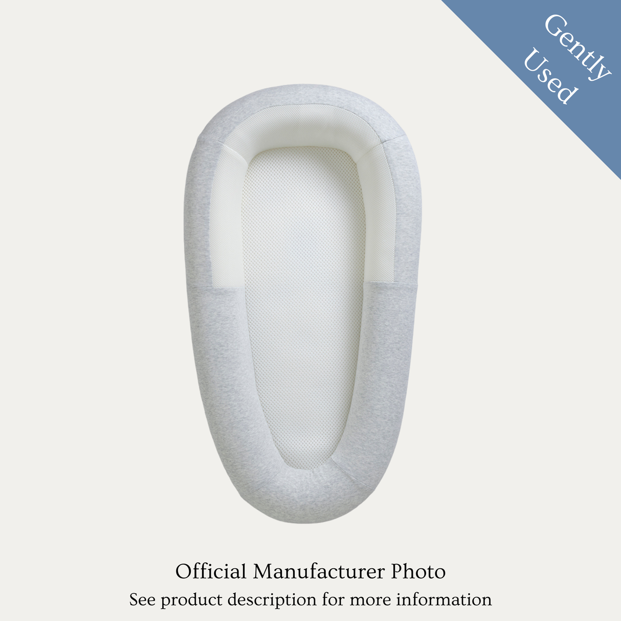 Purlo Sleep Tight Baby Bed, Gently Used / Grey