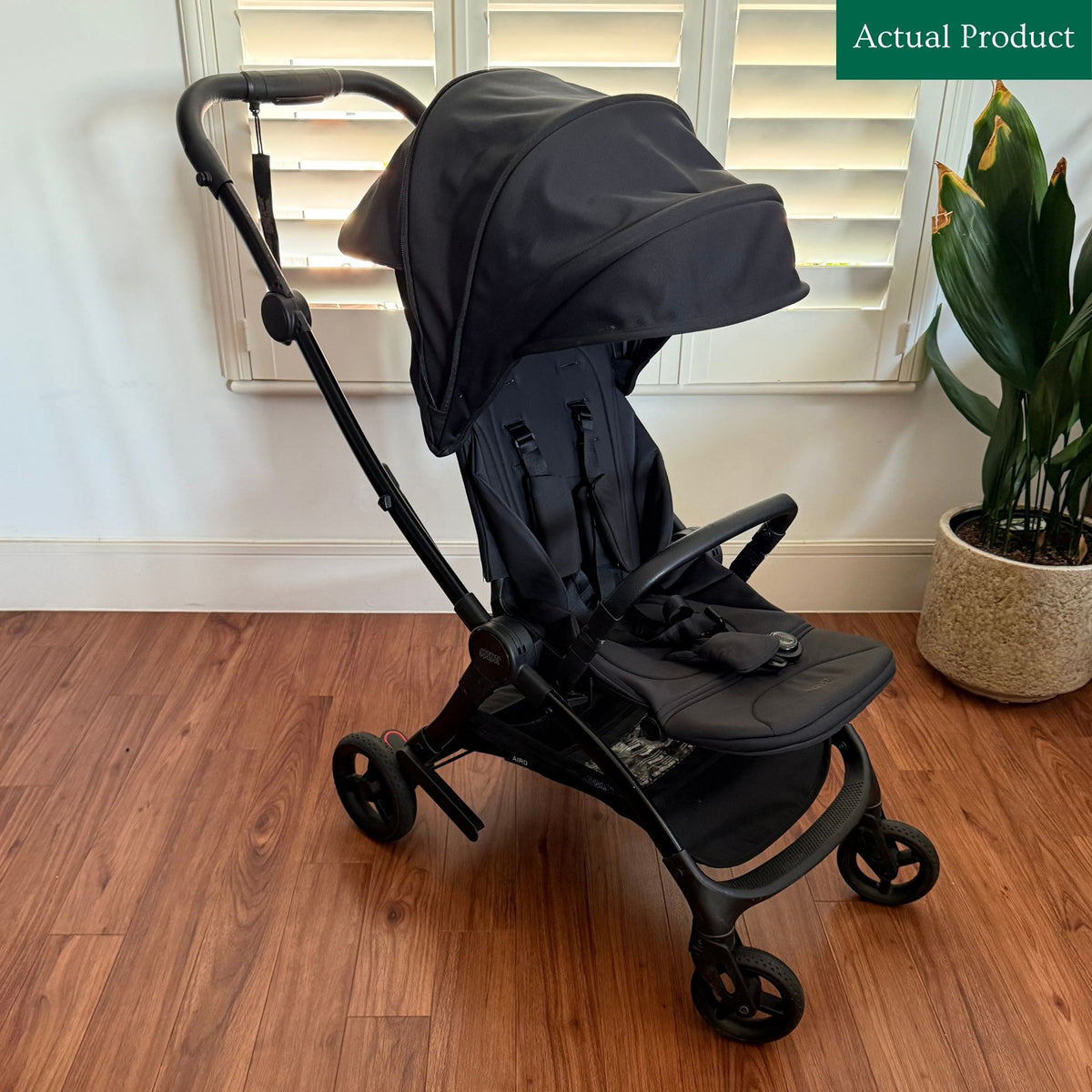 Mamas & Papas Airo Stroller, Gently Used / Black