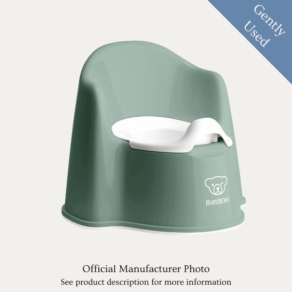 BabyBjörn Smart Potty Chair, Gently Used / Green