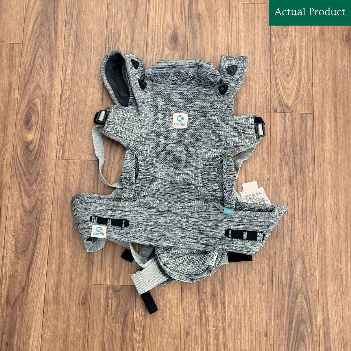 Carifit+ Cool Grey Baby Carrier, Like New / Grey