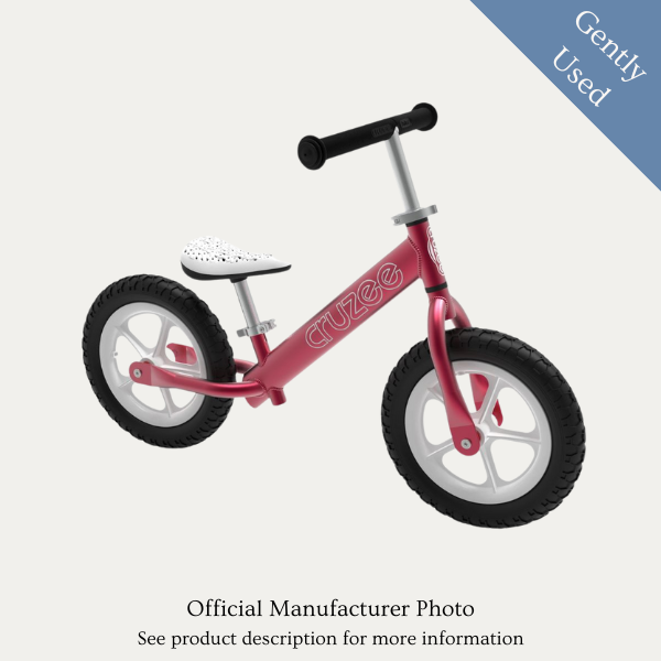 Cruzee Balance Bike, Gently Used / Red