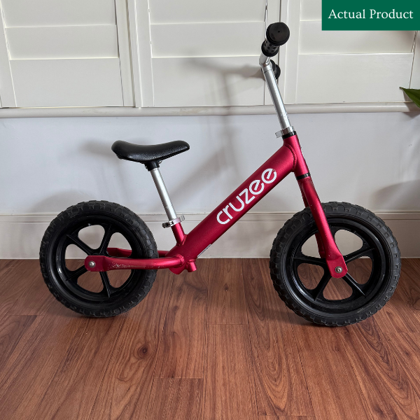 Cruzee Balance Bike, Gently Used / Red