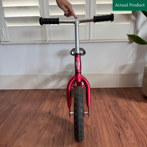 Cruzee Balance Bike, Gently Used / Red
