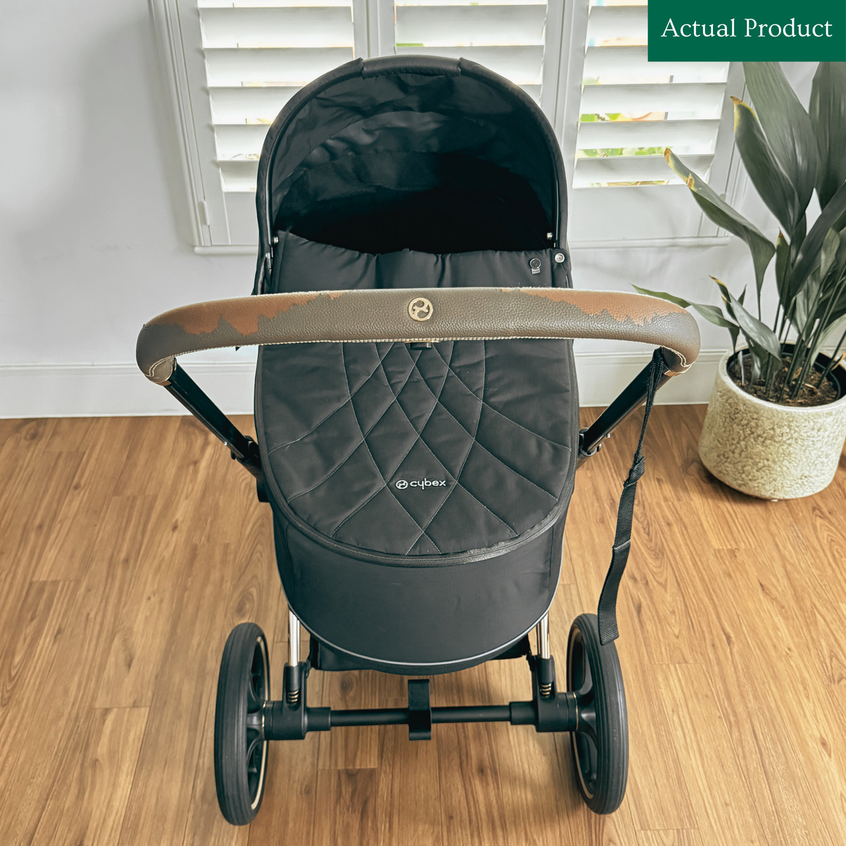 Cybex Priam Pram and Lux Carrycot, Gently Used / Rose Gold