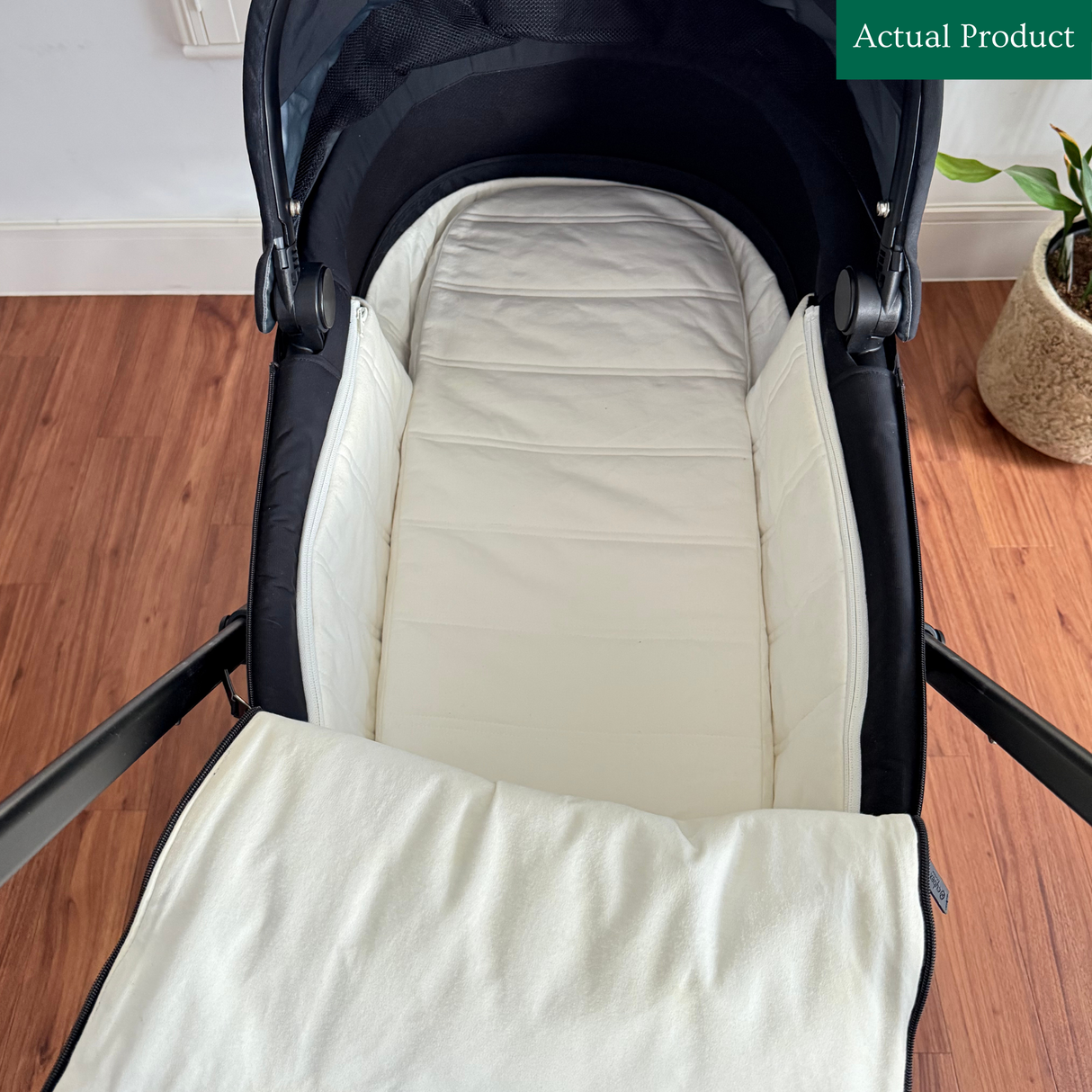 Cybex Priam Pram and Lux Carrycot, Gently Used / Rose Gold