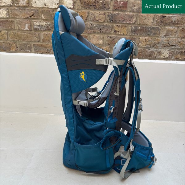 LittleLife Freedom S4 Child Carrier with Sun and Rain Covers, Gently Used / Blue