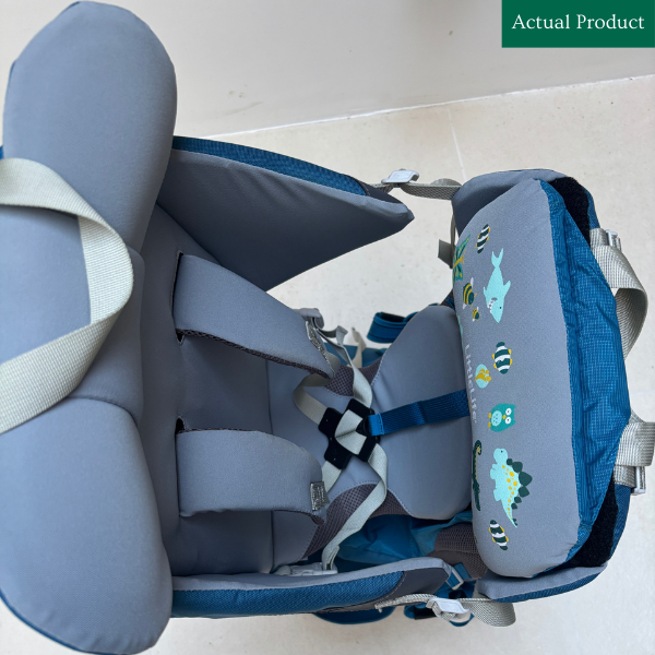 LittleLife Freedom S4 Child Carrier with Sun and Rain Covers, Gently Used / Blue