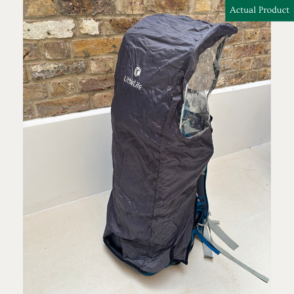 LittleLife Freedom S4 Child Carrier with Sun and Rain Covers, Gently Used / Blue