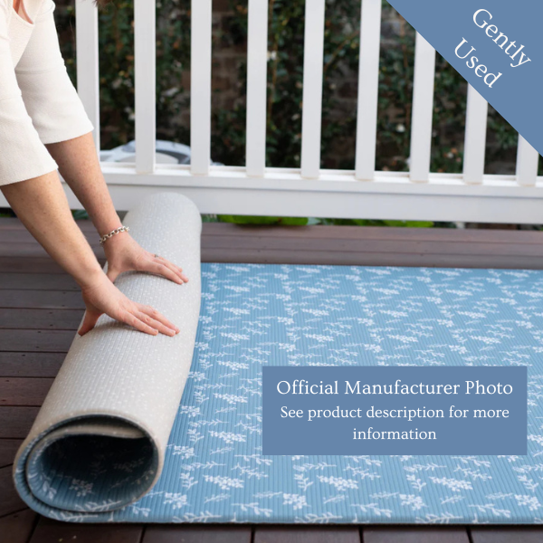 Munchkin & Bear Luxe Play Mat, Gently Used / Blue