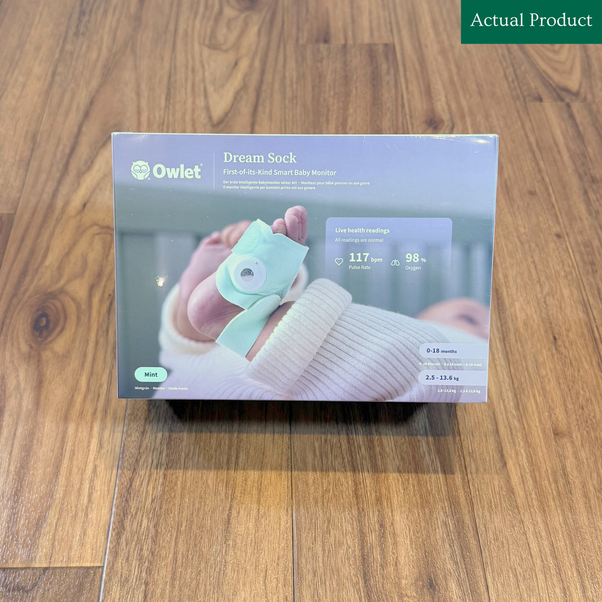 Owlet Dream Sock, New – Open Box / Mint