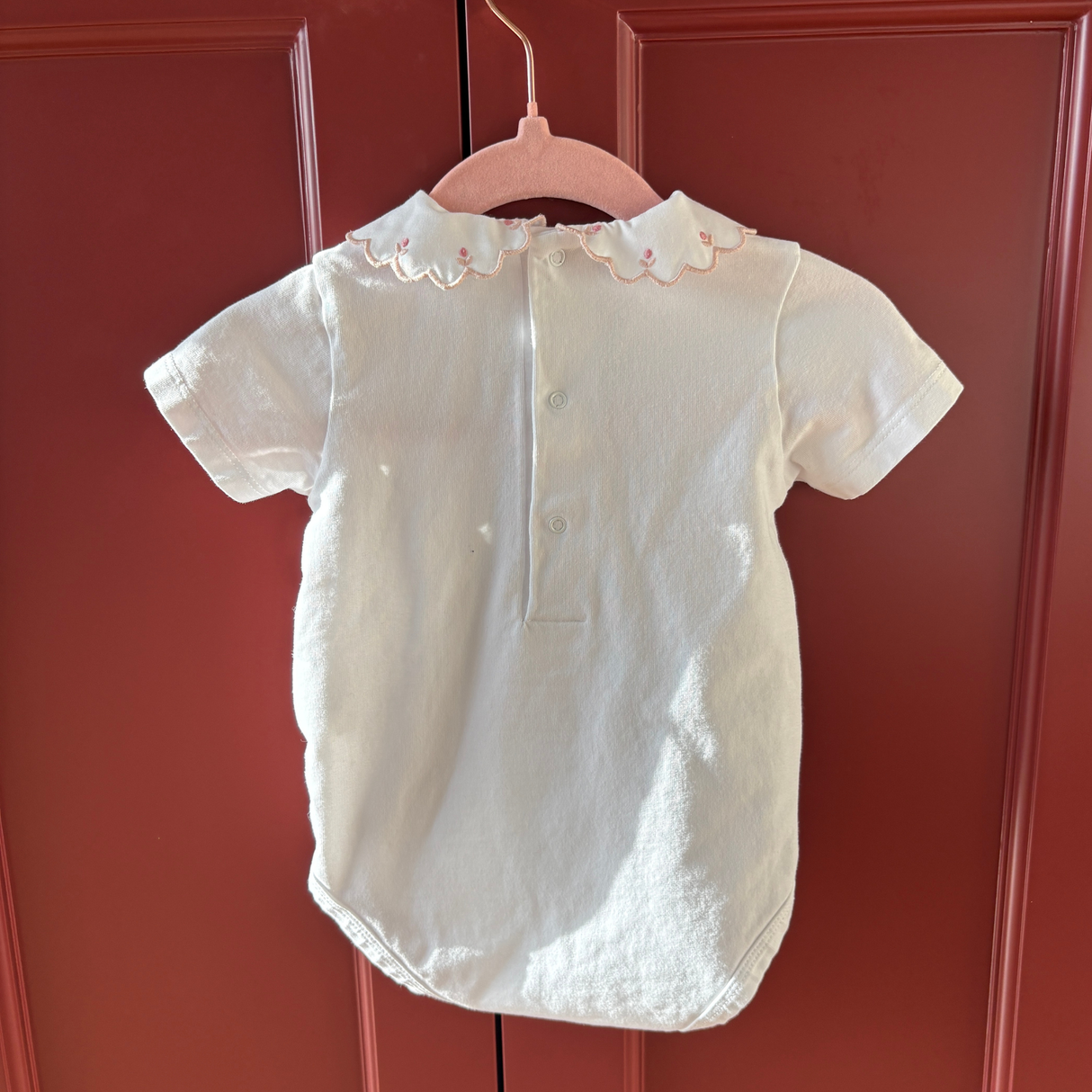 Pepa London Body Suit With Collar (9M), Like New / White