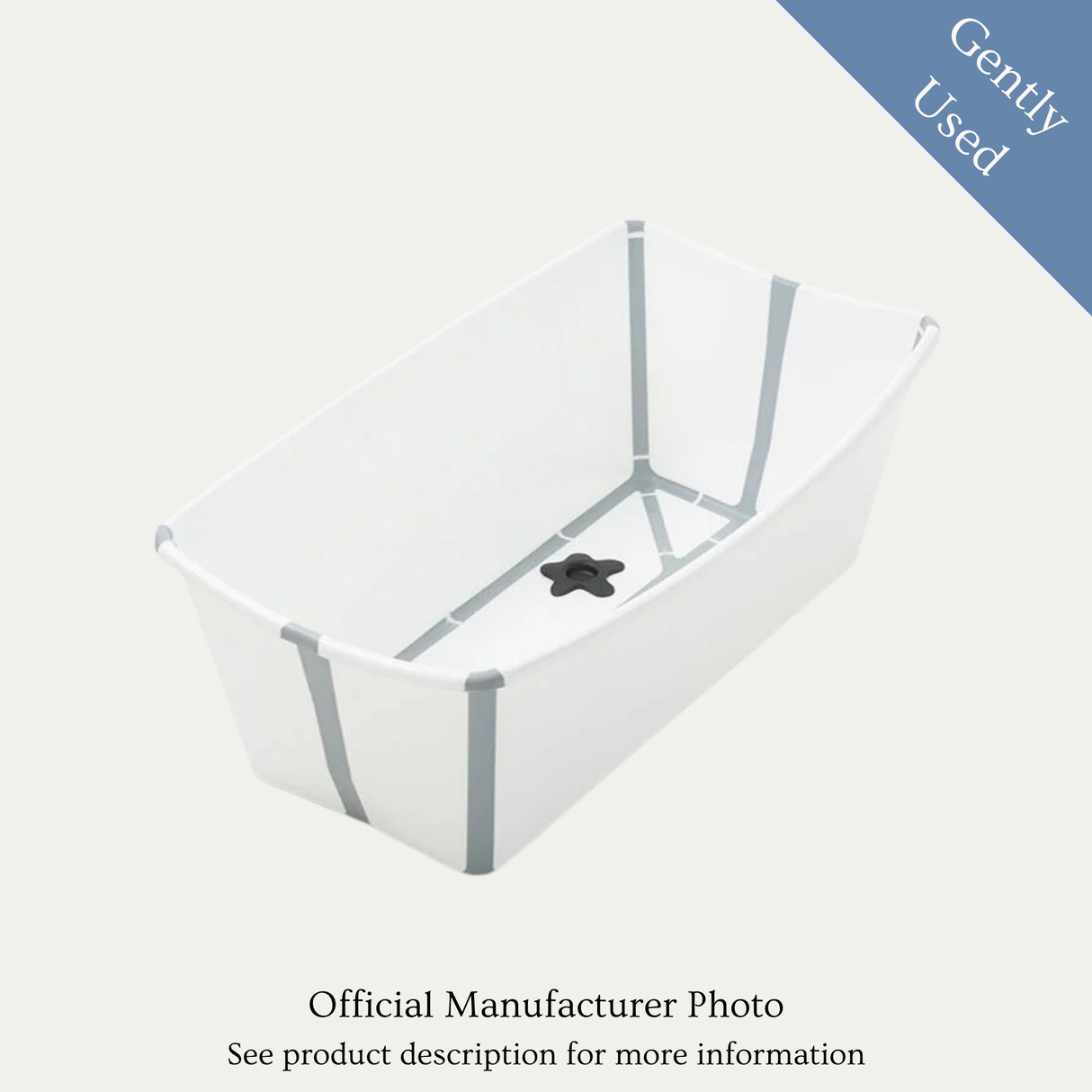 Stokke Flexi Bath, Gently Used / Grey
