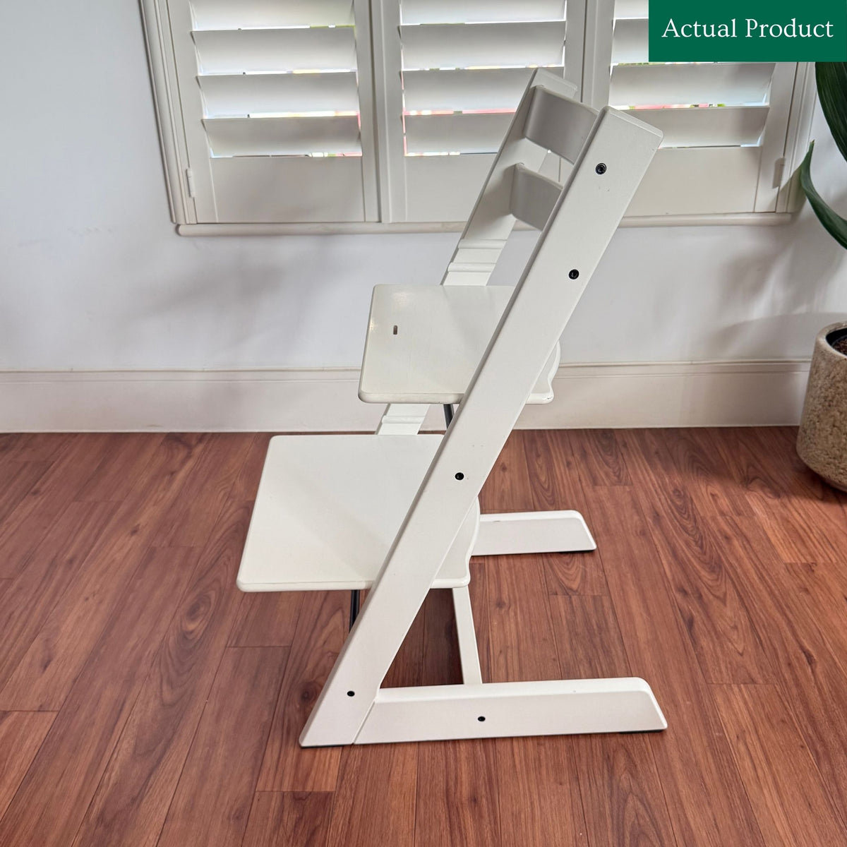 Tripp Trapp High Chair, Like New / White