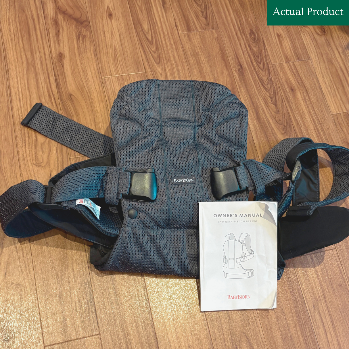 Babybjorn One Air Carrier, Like New / Anthracite