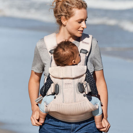 Babybjorn One Air Carrier, Like New / Pink