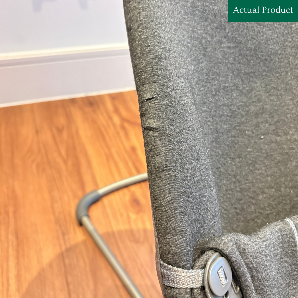 Babybjorn Bouncer + Toy Bar, Gently Used / Charcoal Grey