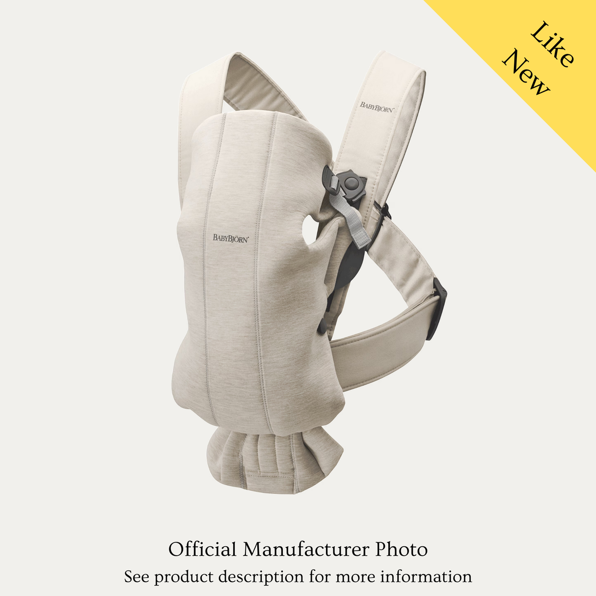 BabyBjörn Mini Carrier, Like New / Beige