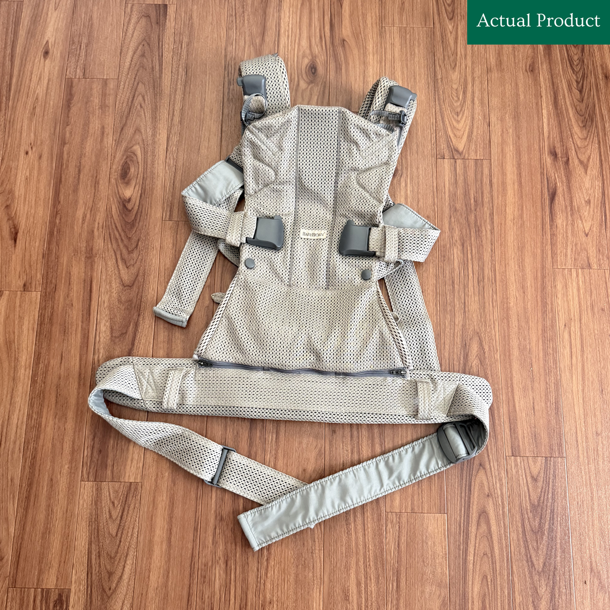 BabyBjörn One Air Carrier, Like New / Beige Mesh