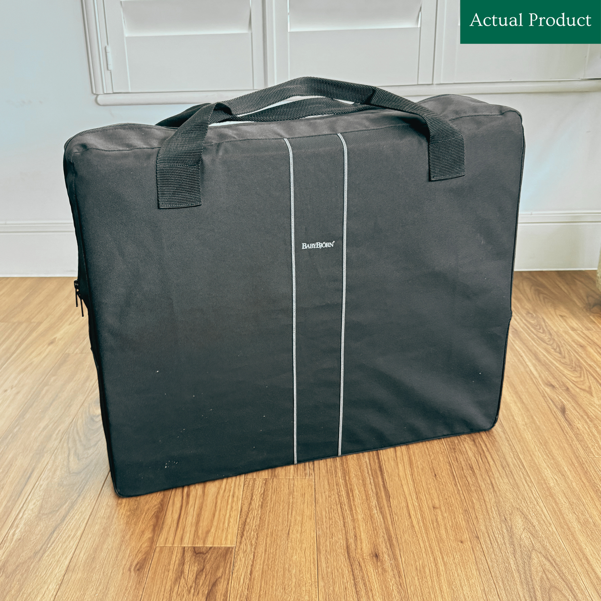 BabyBjörn Travel Cot Light, Like New / Black