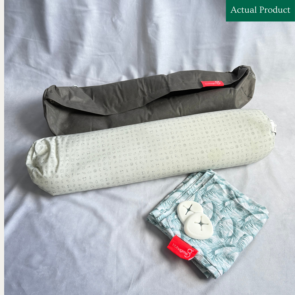 Bbhugme Nursing Pillow, Like New / Blue