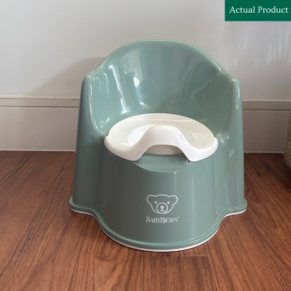 BabyBjörn Smart Potty Chair, Gently Used / Green