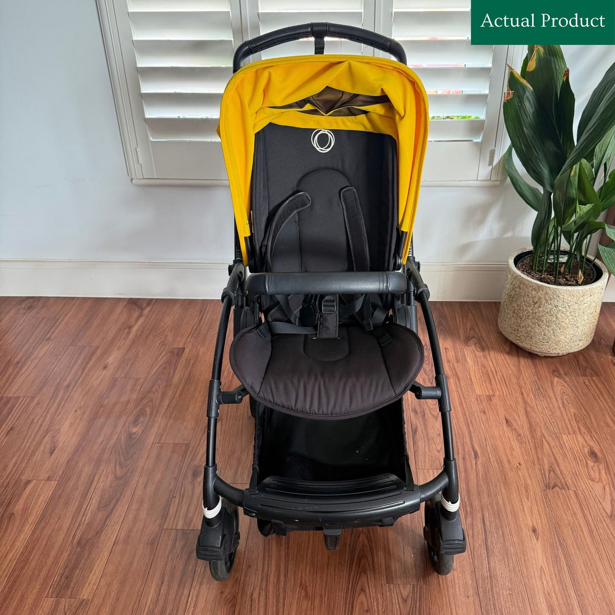 Bugaboo Bee 6 (With Travel Bag And Rain Cover), Gently Used / Yellow