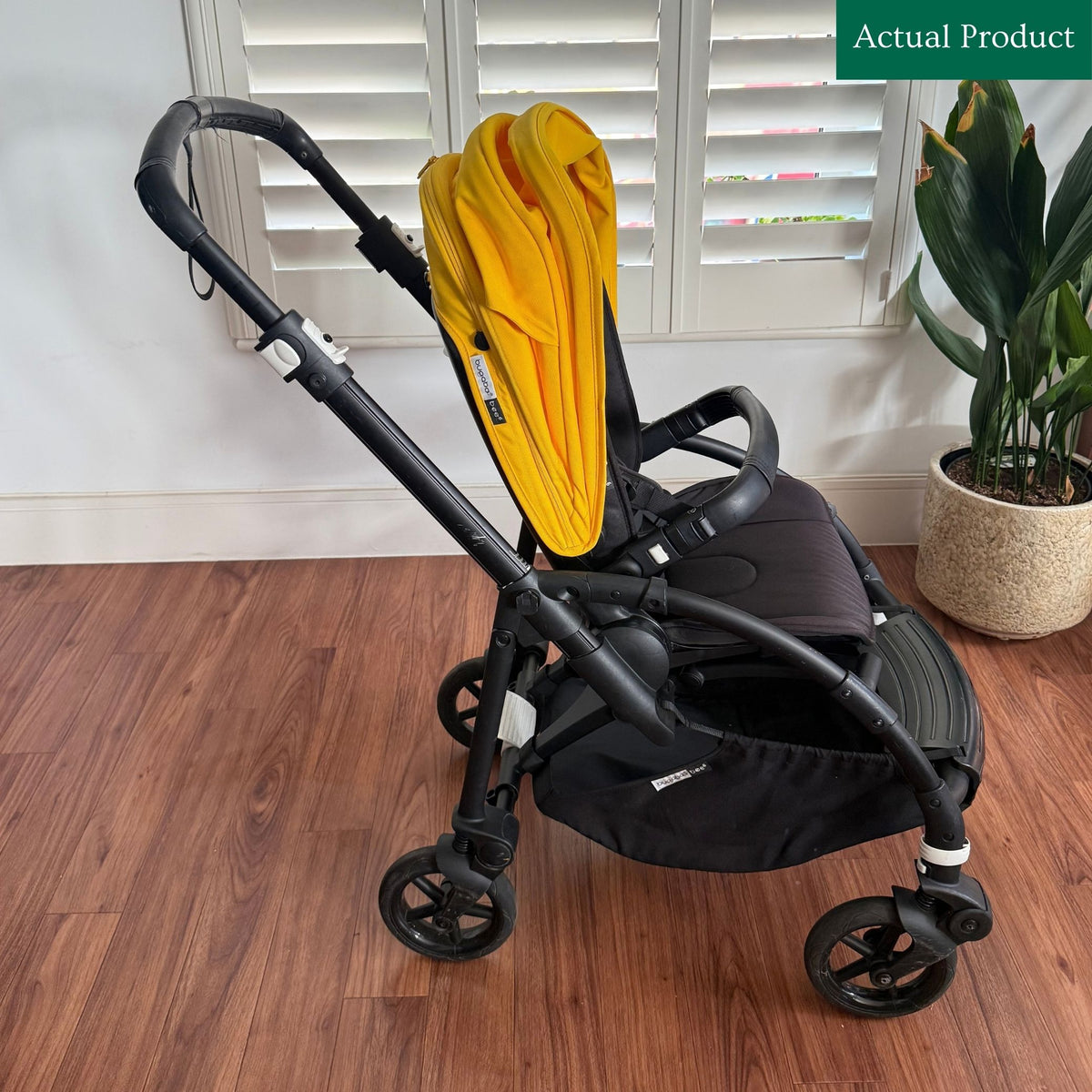Bugaboo Bee 6 (With Travel Bag And Rain Cover), Gently Used / Yellow