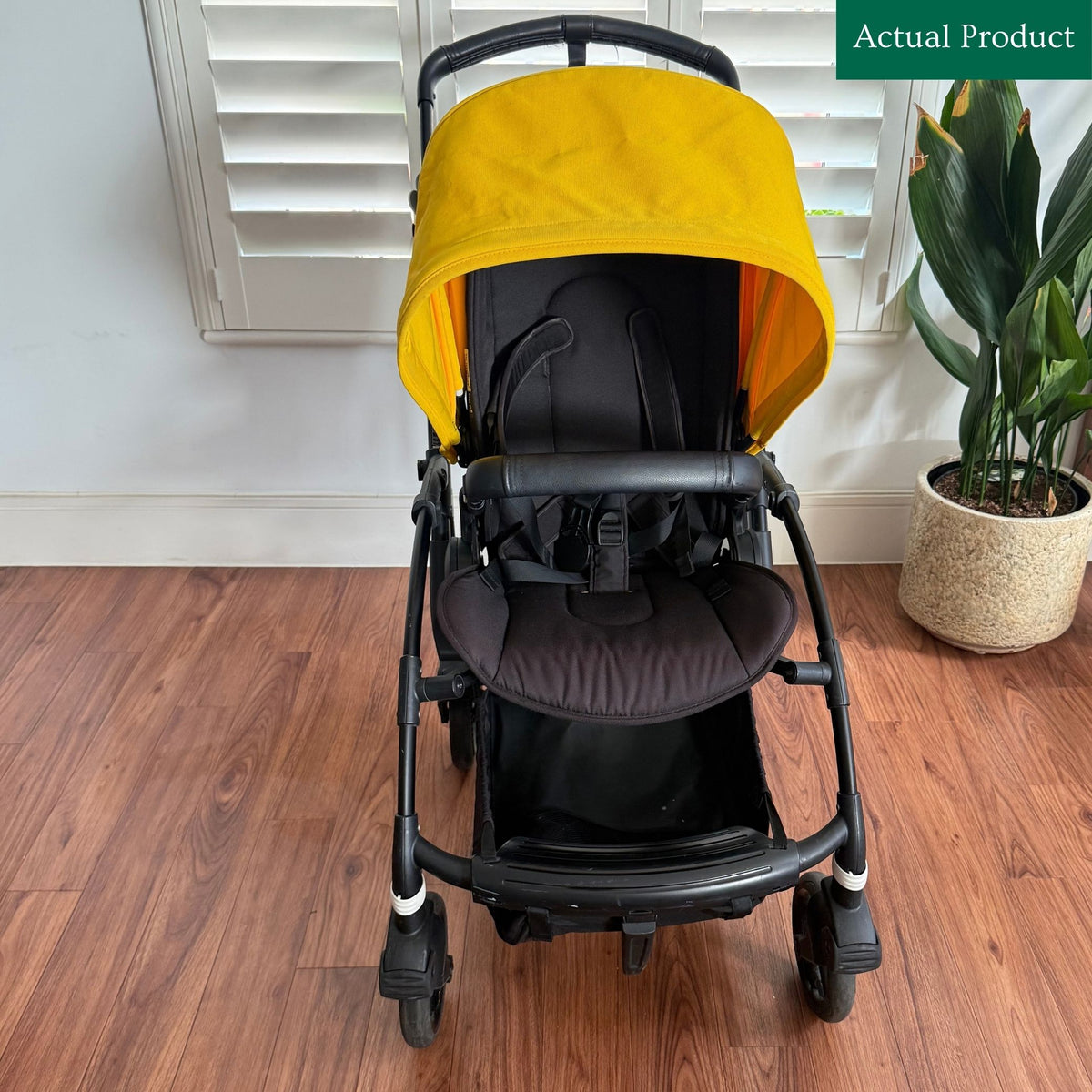 Bugaboo Bee 6 (With Travel Bag And Rain Cover), Gently Used / Yellow