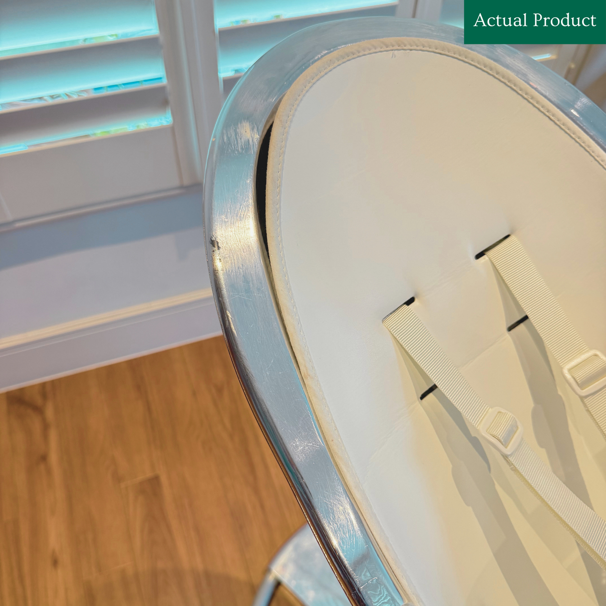 Bloom Fresco High Chair, Gently Used / Silver