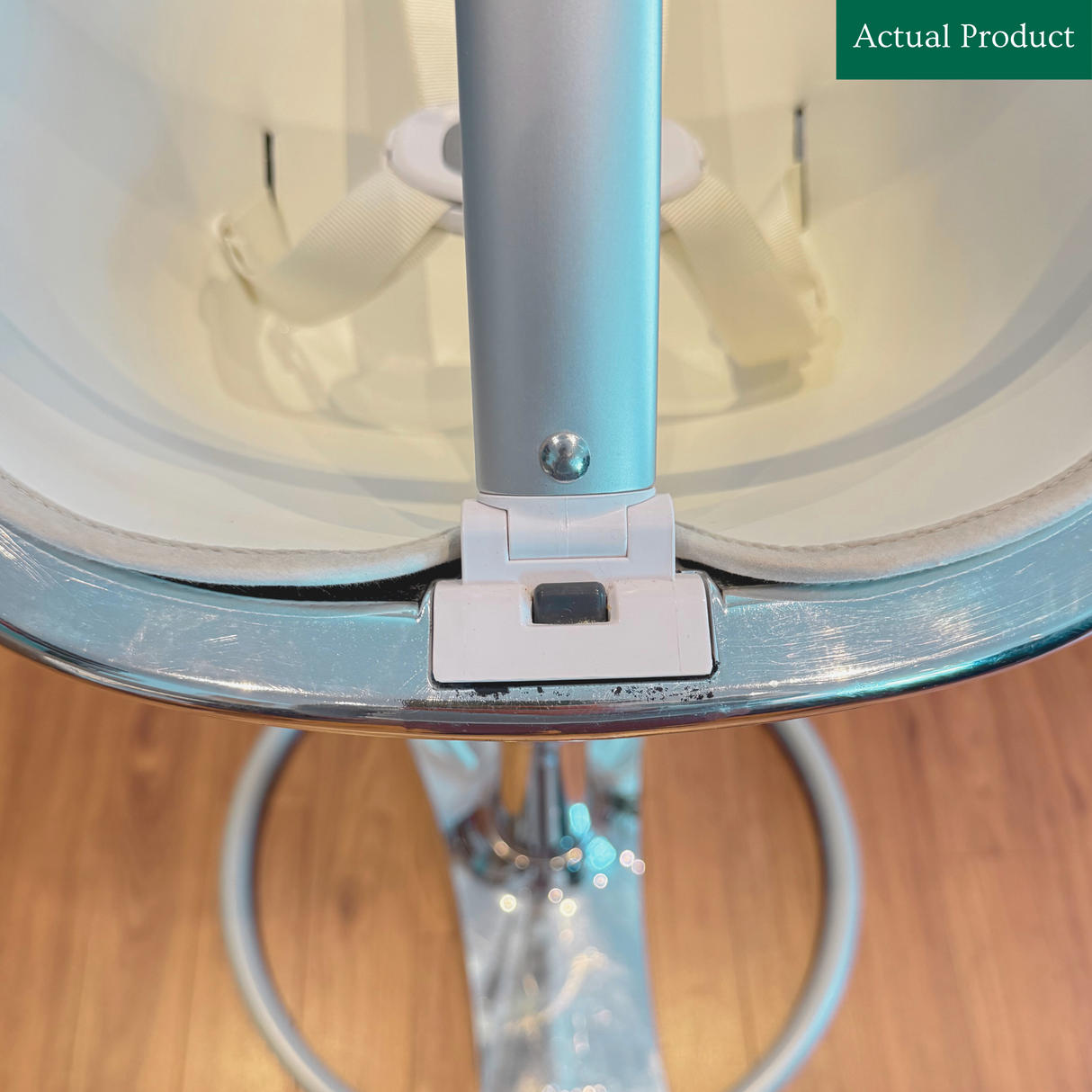 Bloom Fresco High Chair, Gently Used / Silver