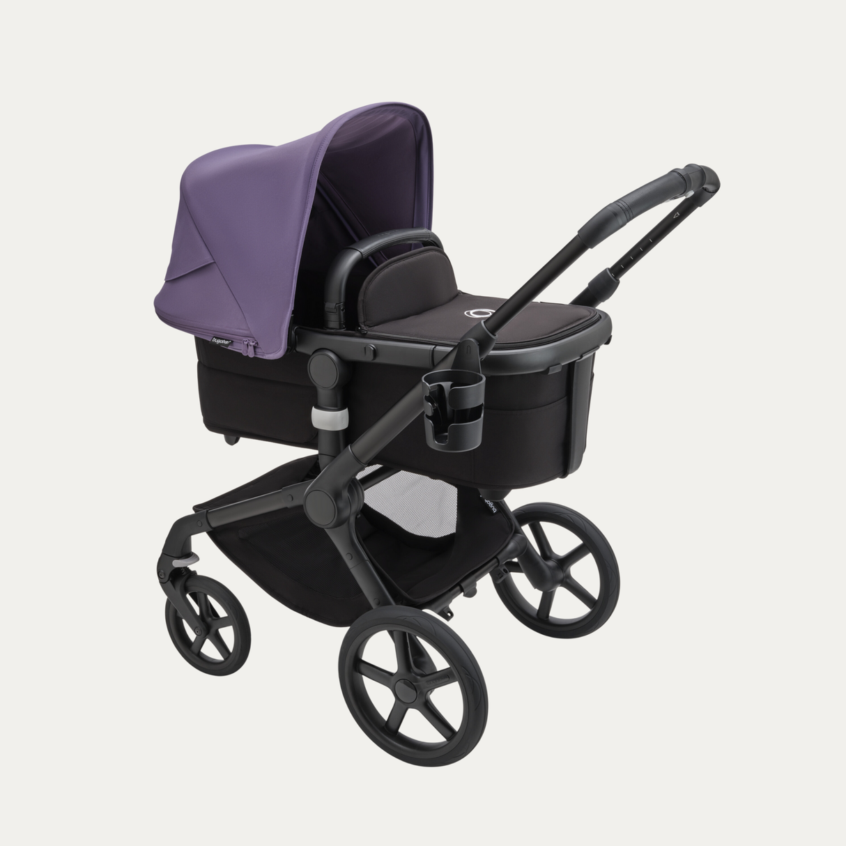 Bugaboo Changing Backpack and Cupholder, Like New / Black