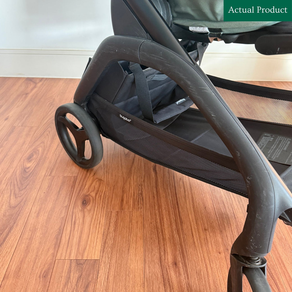 Bugaboo Dragonfly with Carrycot, Gently Used / Forest Green