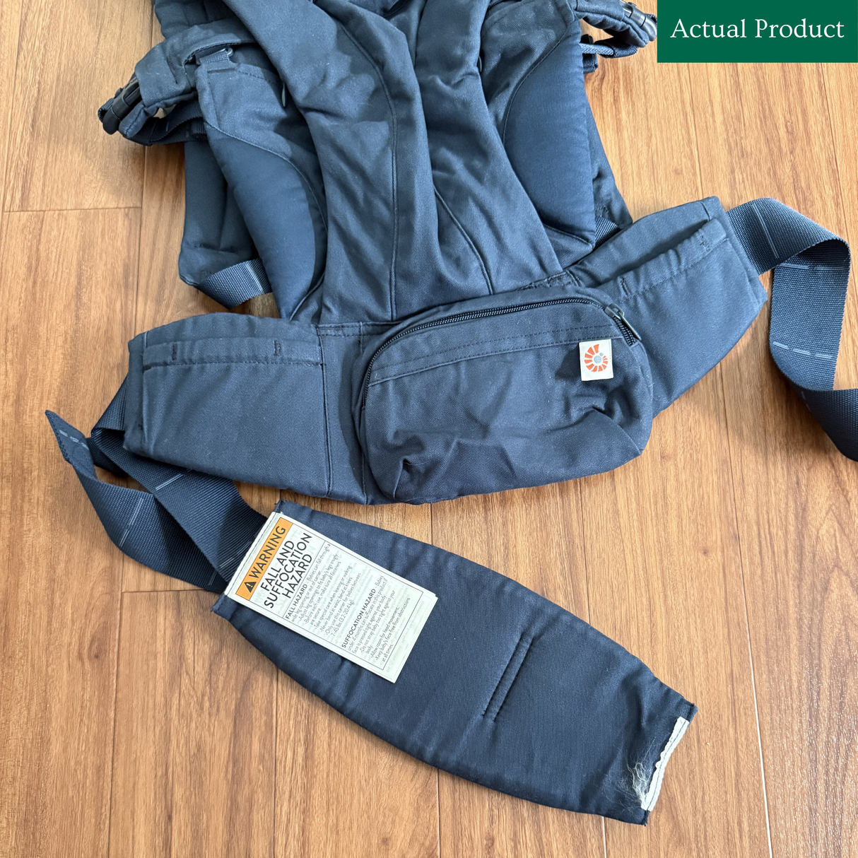 Ergobaby Omni Deluxe Carrier, Like New / Blue Cotton