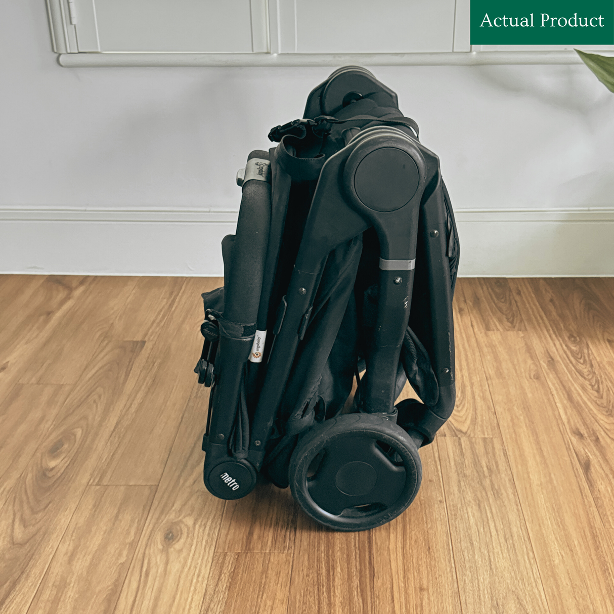 Ergobaby Metro Travel Pram & Winter Muff, Gently Used / Black