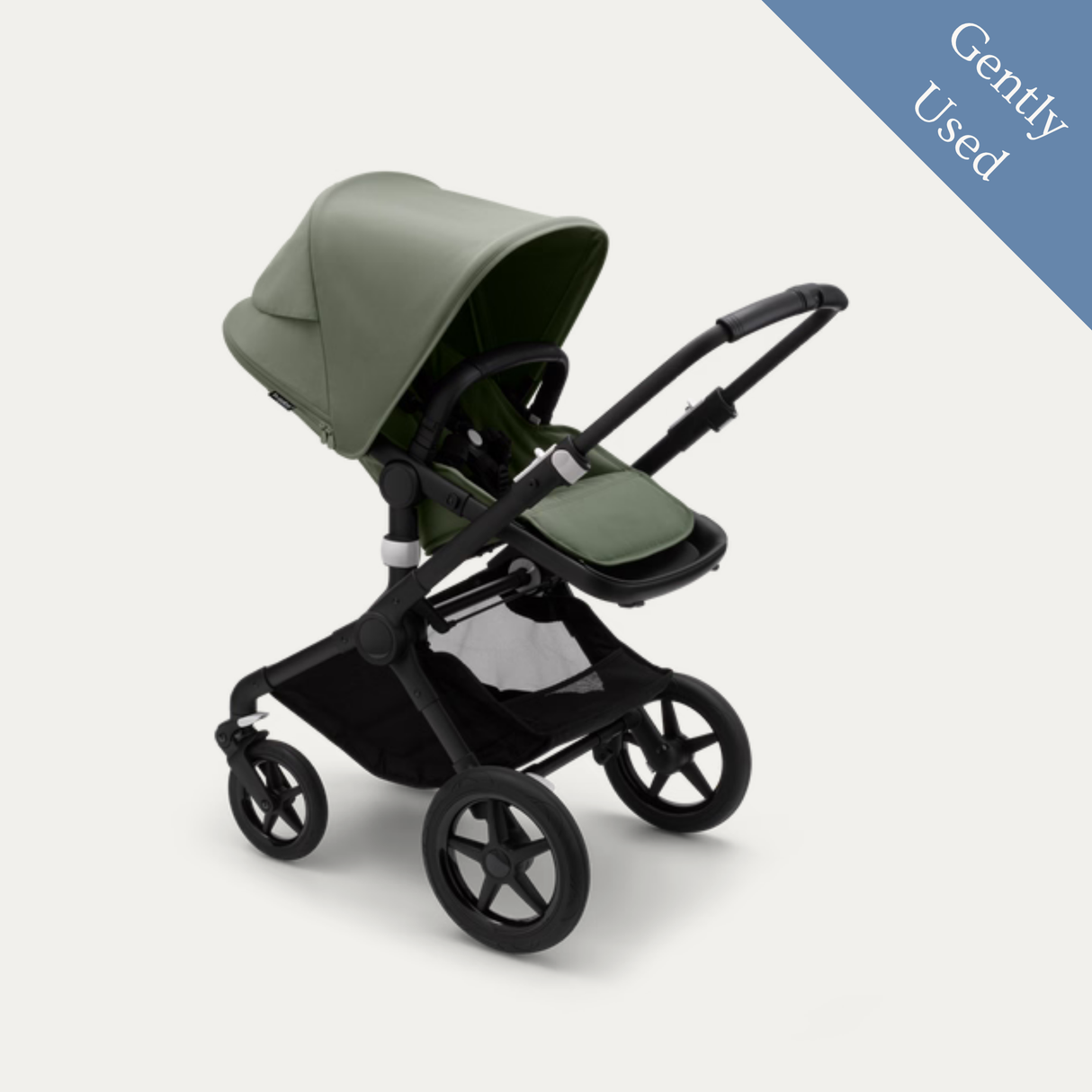 Preloved Bugaboo Fox 3 With Crocnfrog Footmuff, Snooze Shade and Toy