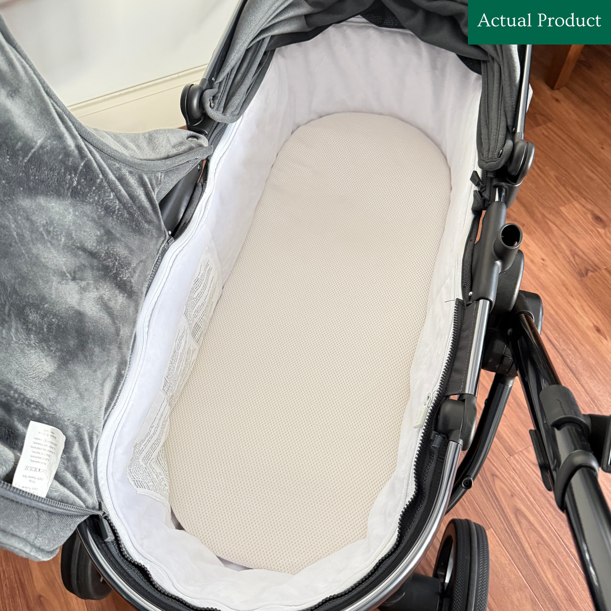 iCandy Peach 7 Pram Bundle, Like New / Dark Grey