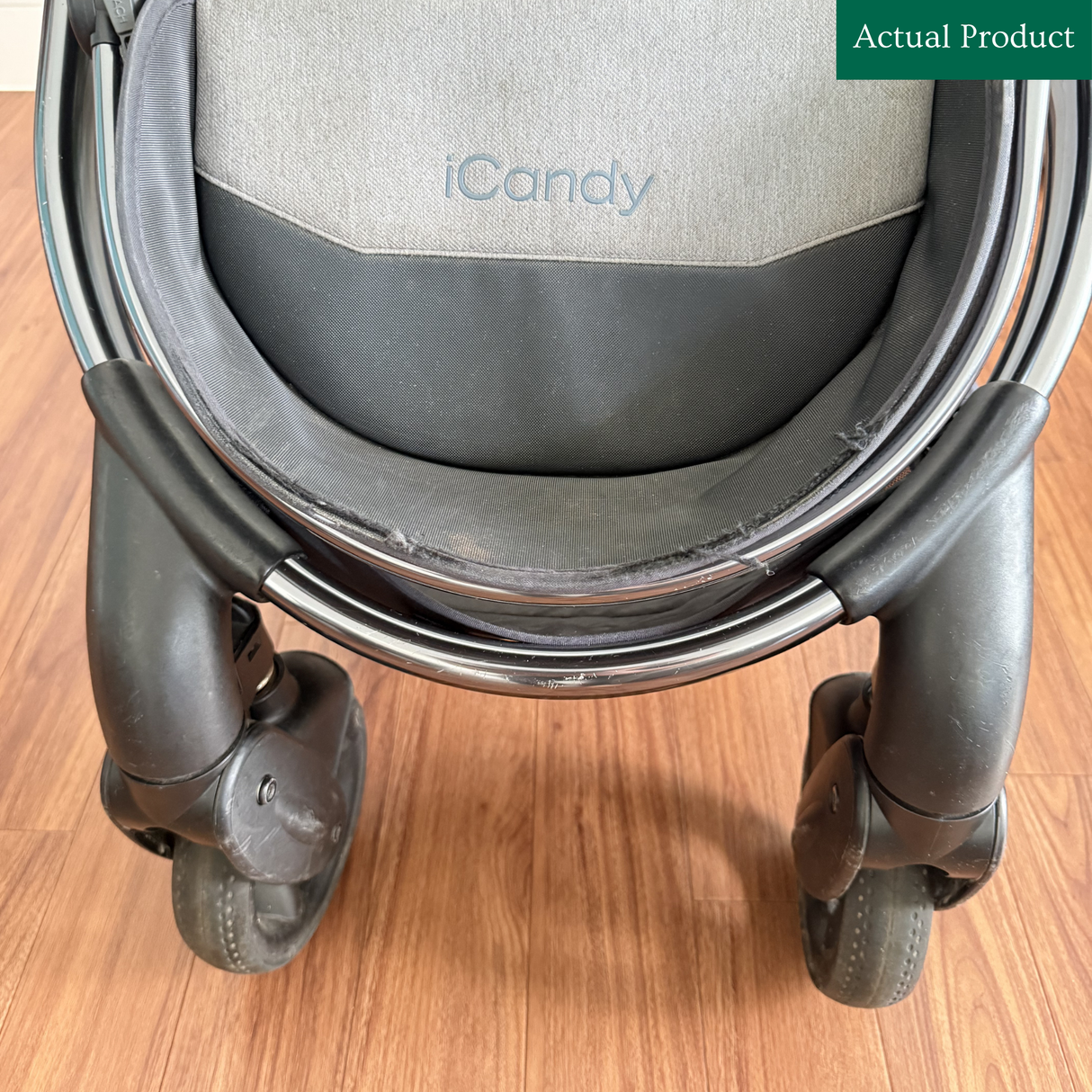 iCandy Peach 6 Pushchair and Carrycot, Gently Used / Grey