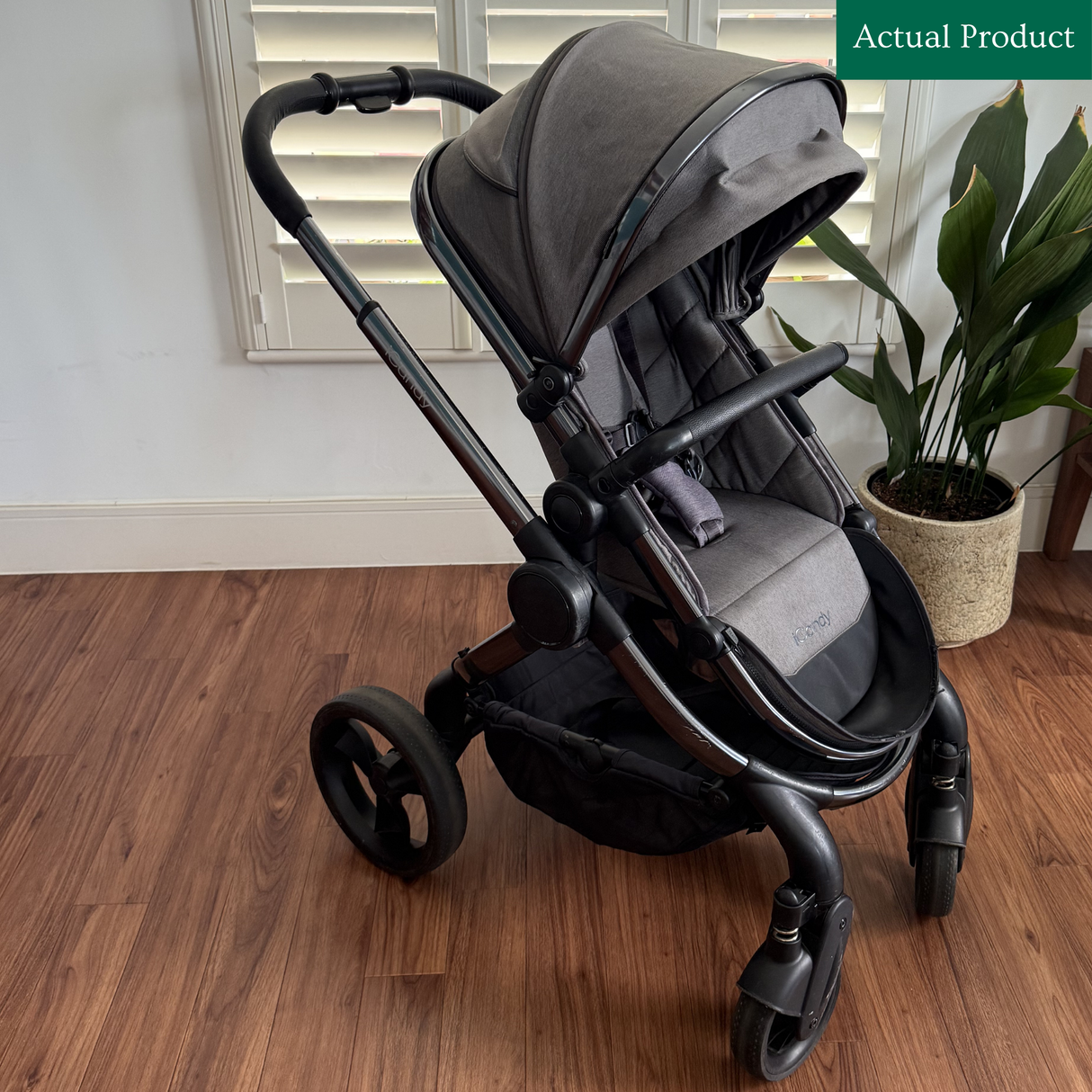 iCandy Peach 6 Pushchair and Carrycot, Gently Used / Grey