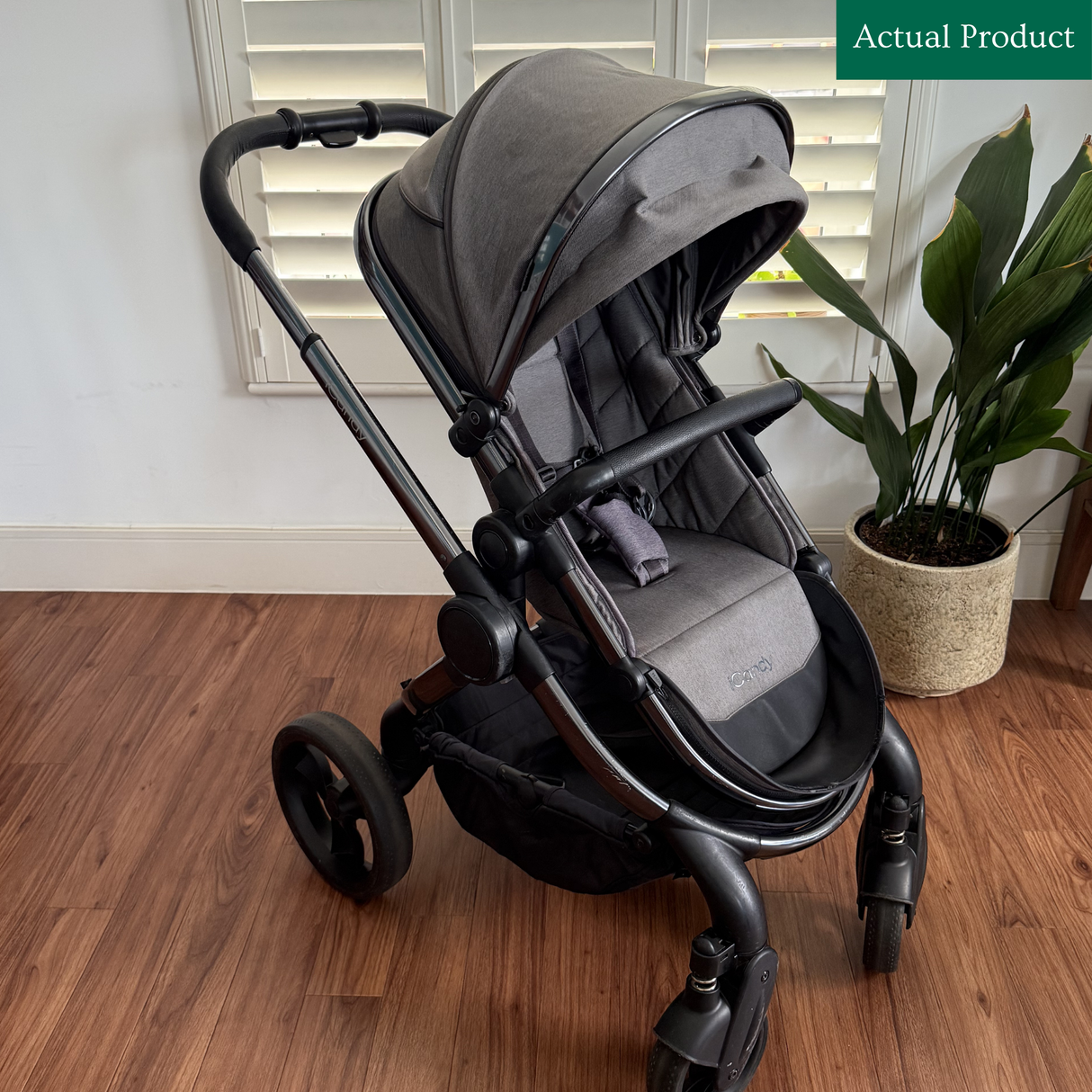 iCandy Peach 6 Pushchair and Carrycot, Gently Used / Grey