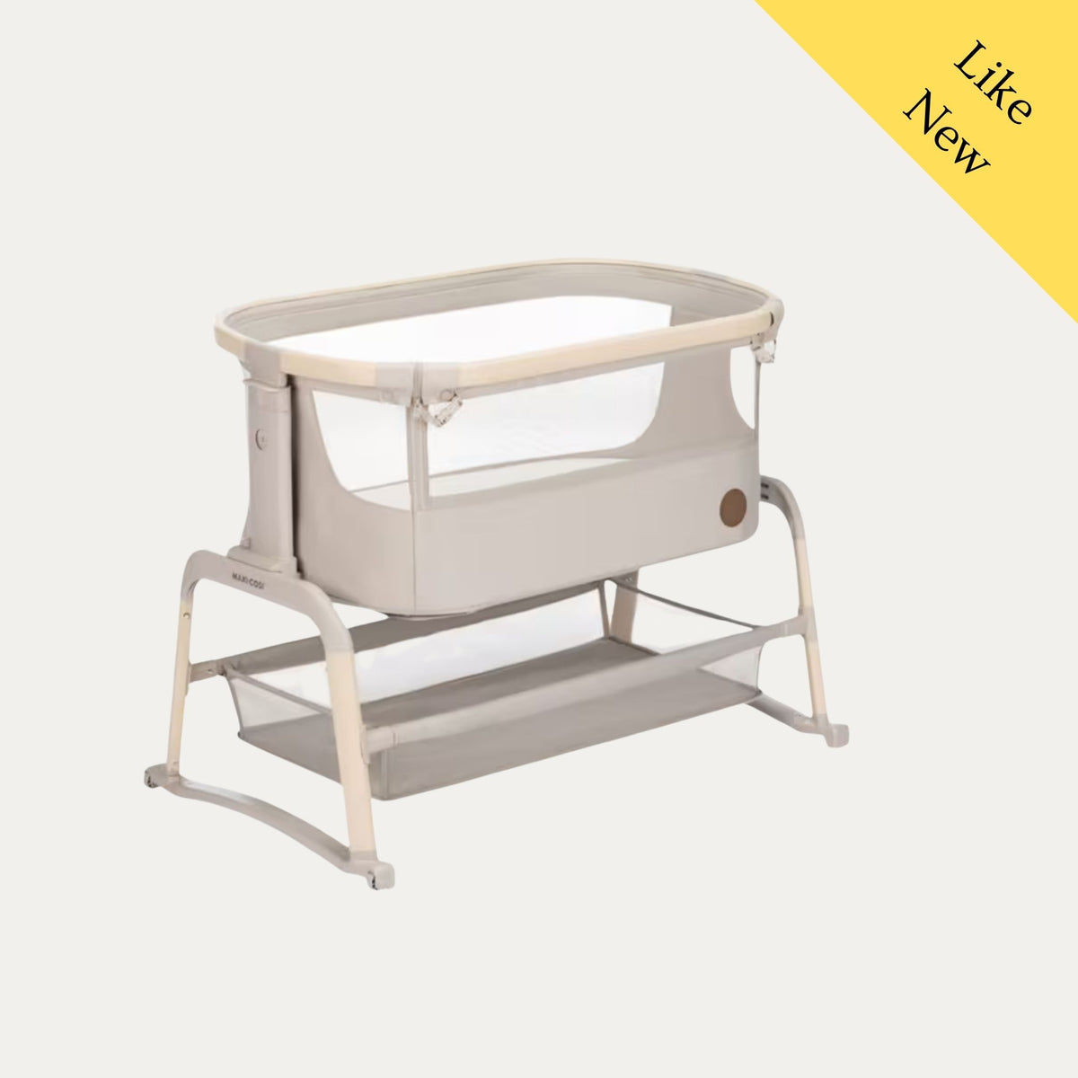 Maxi-Cosi Iora Air Co-Sleeper, Like New / Beige