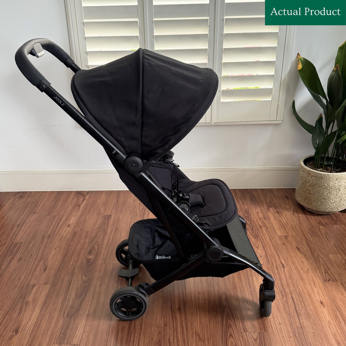 Joolz Aer+ Pushchair (With Carrycot, 2 Rain Covers), Like New / Black