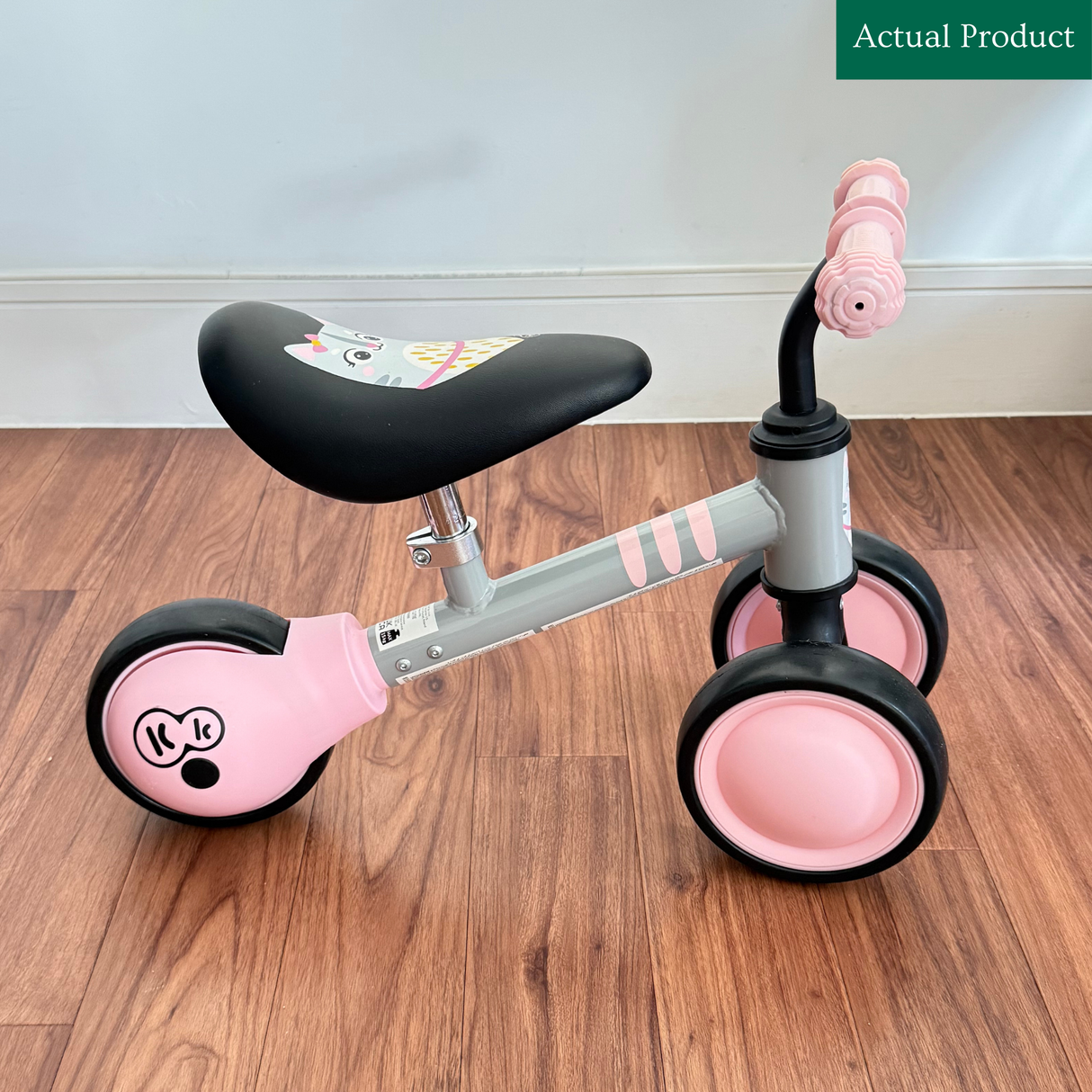 Kinderkraft Cutie Balance Bike, Gently Used / Pink