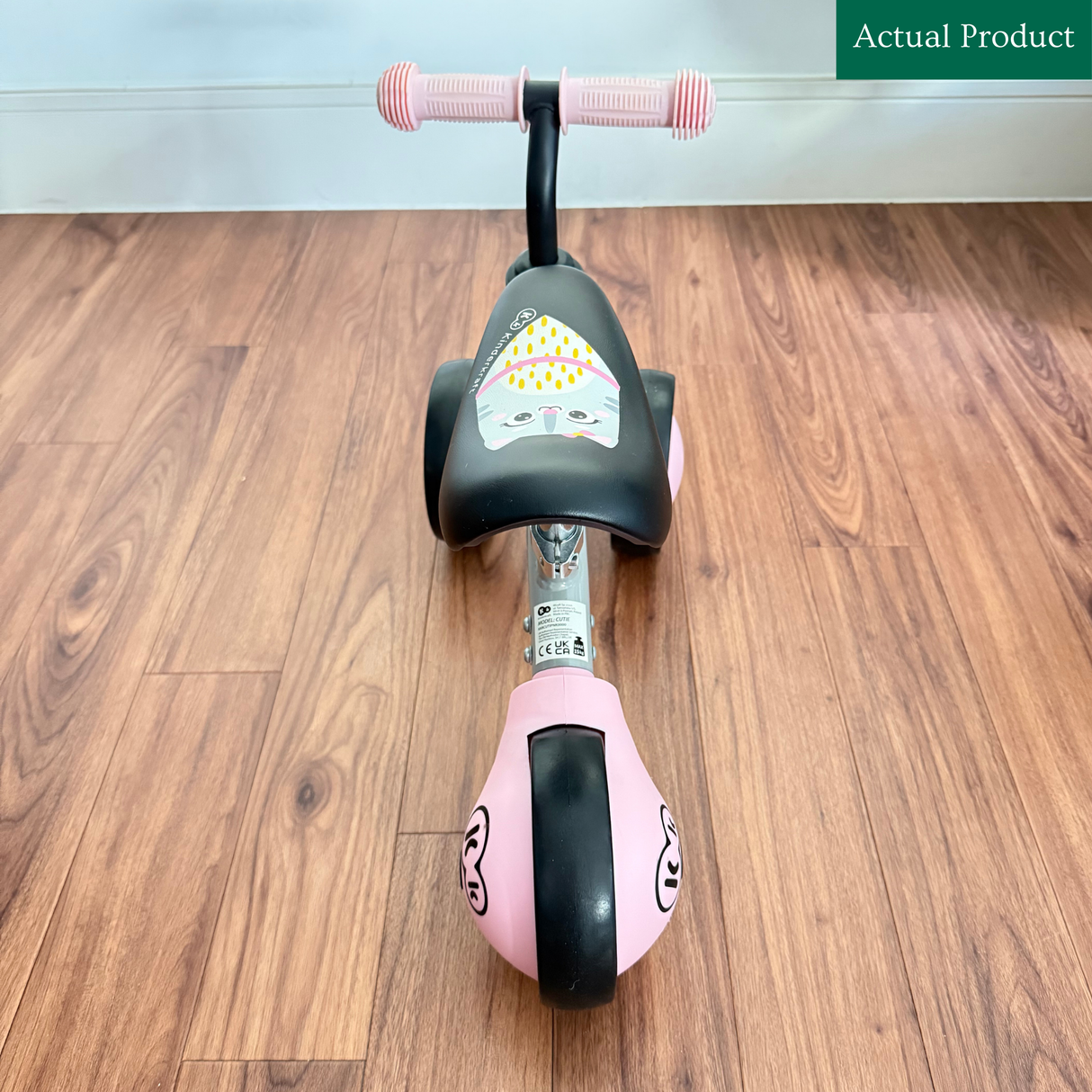 Kinderkraft Cutie Balance Bike, Gently Used / Pink