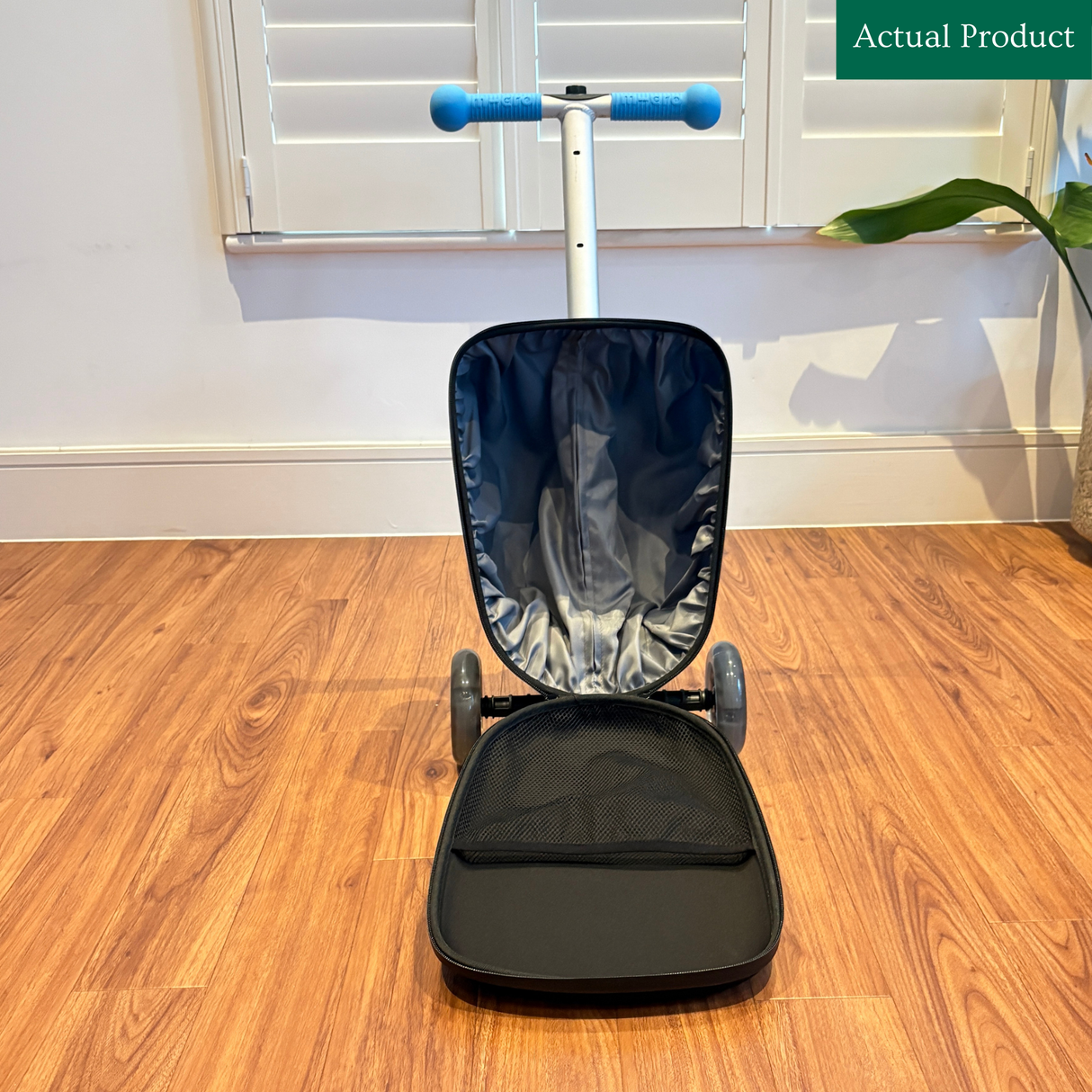 Mini Micro LED Luggage, Like New / Blue