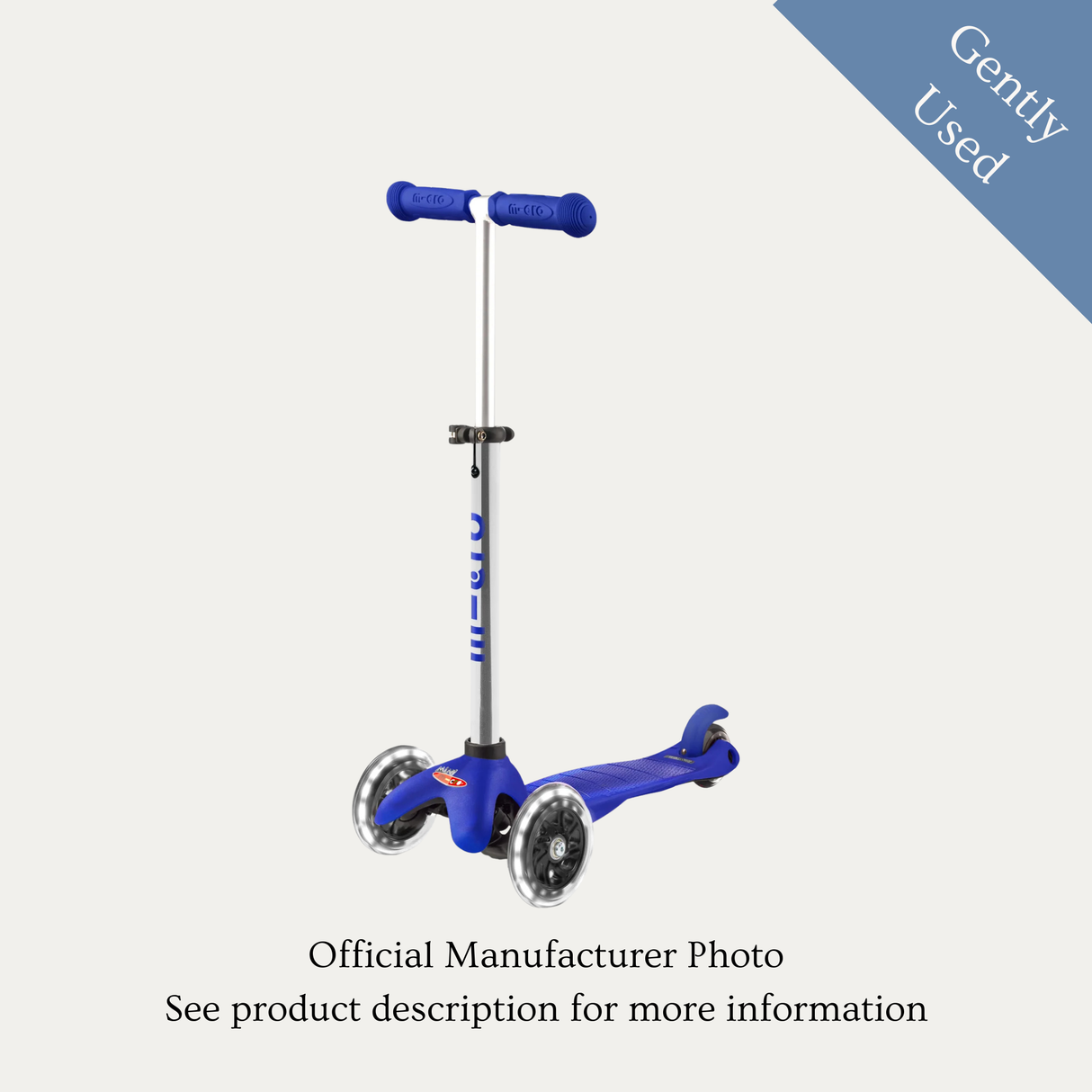 Mini Micro Classic Plus LED, Gently Used / Blue