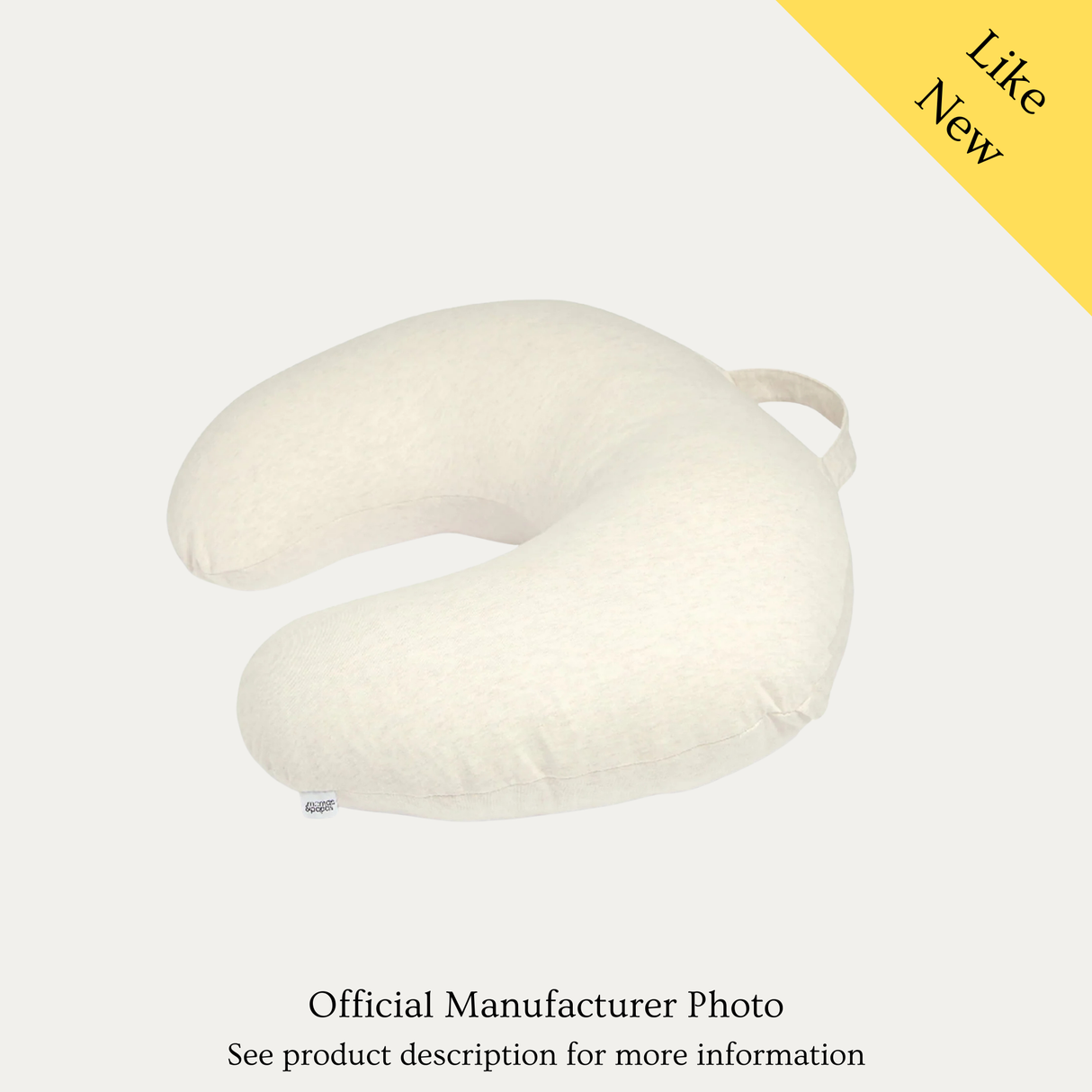 Mamas & Papas Nursing Pillow, Like New / Beige