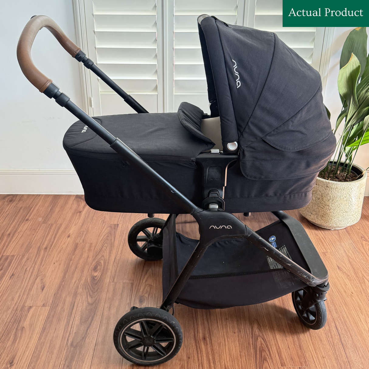 Preloved Nuna Triv Next Travel System, Black