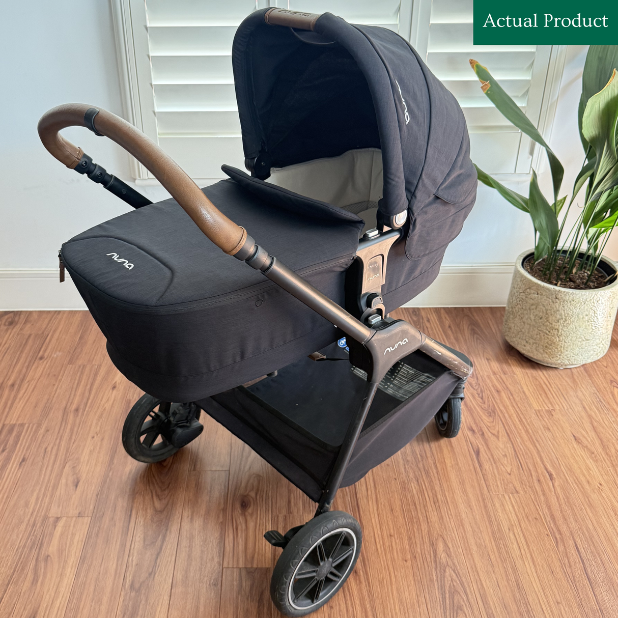 Preloved Nuna Triv Next Travel System, Black