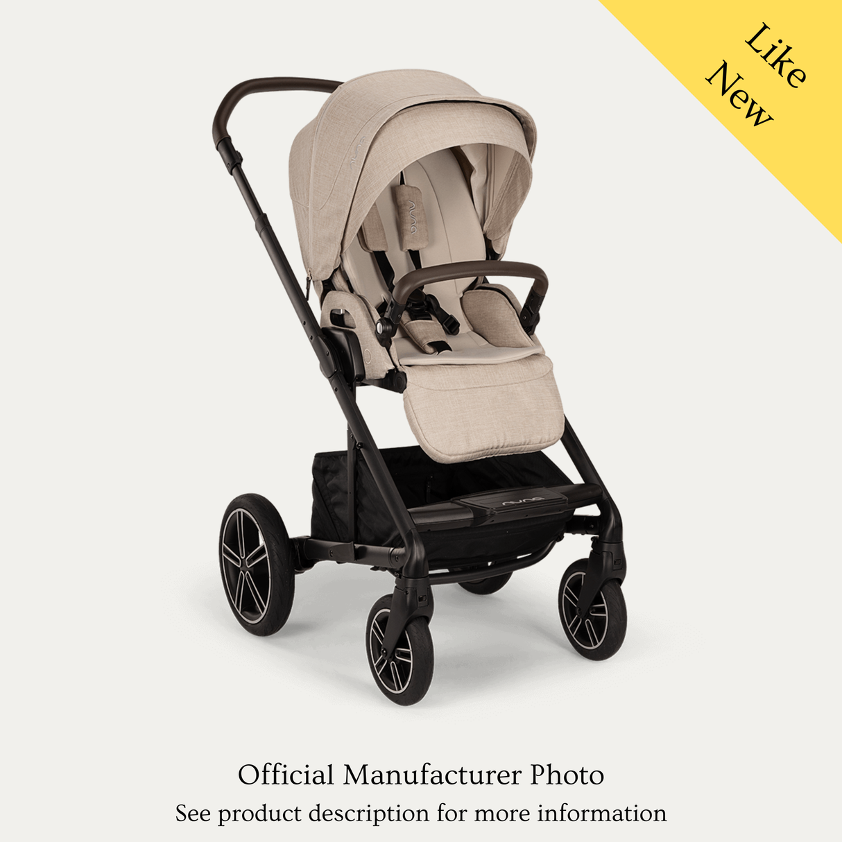 Nuna Mixx Next Pram, Like New / Beige