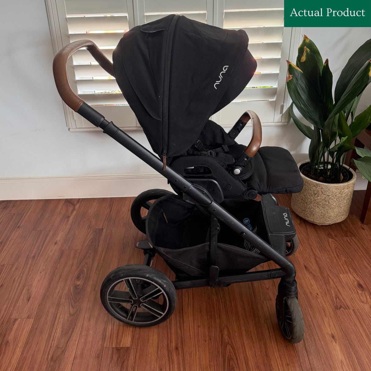 Nuna Mixx Pushchair & Carrycot, Gently Used / Black